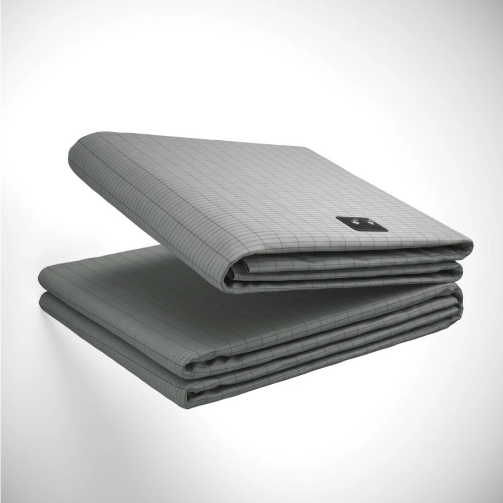 King size grounding sheet gray